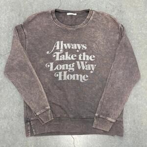 Junk Food Always Take the Long Way Home Sweatshirt